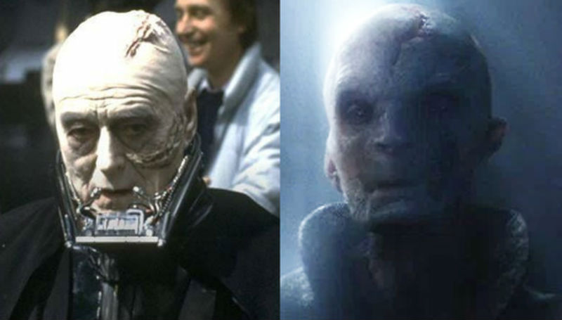 Illustration for article titled Las 13 teorĂas más absurdas sobre la identidad del LĂder Supremo Snoke en Star Wars